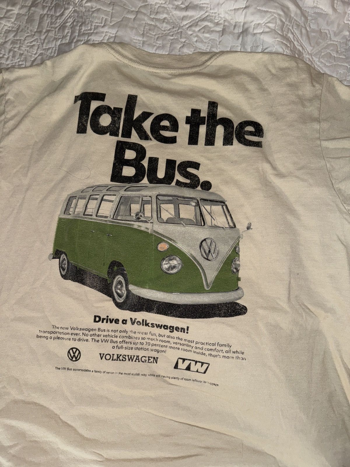 Carhartt × Ford Volkswagen “Take The Bus” T Shirt Size US L / EU 52-54 / 3 - 1 Thumbnail
