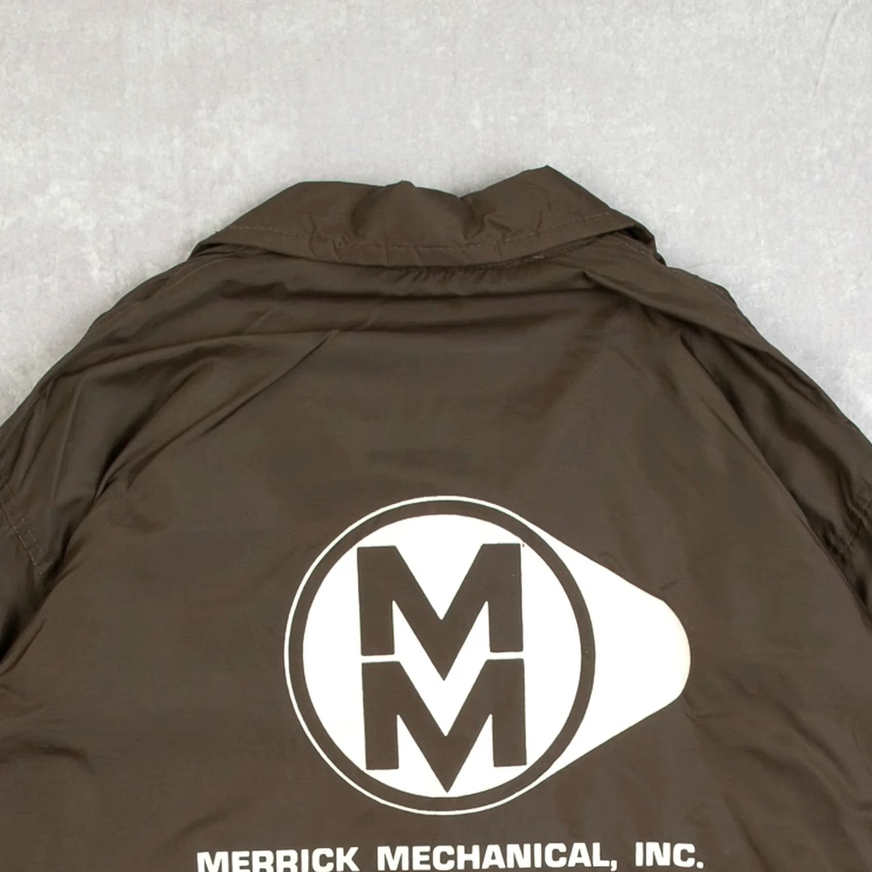 Coach VINTAGE West Wind Men's 1980s Nylon Coach Jacket Brown X-Large Size US XL / EU 56 / 4 - 4 Thumbnail