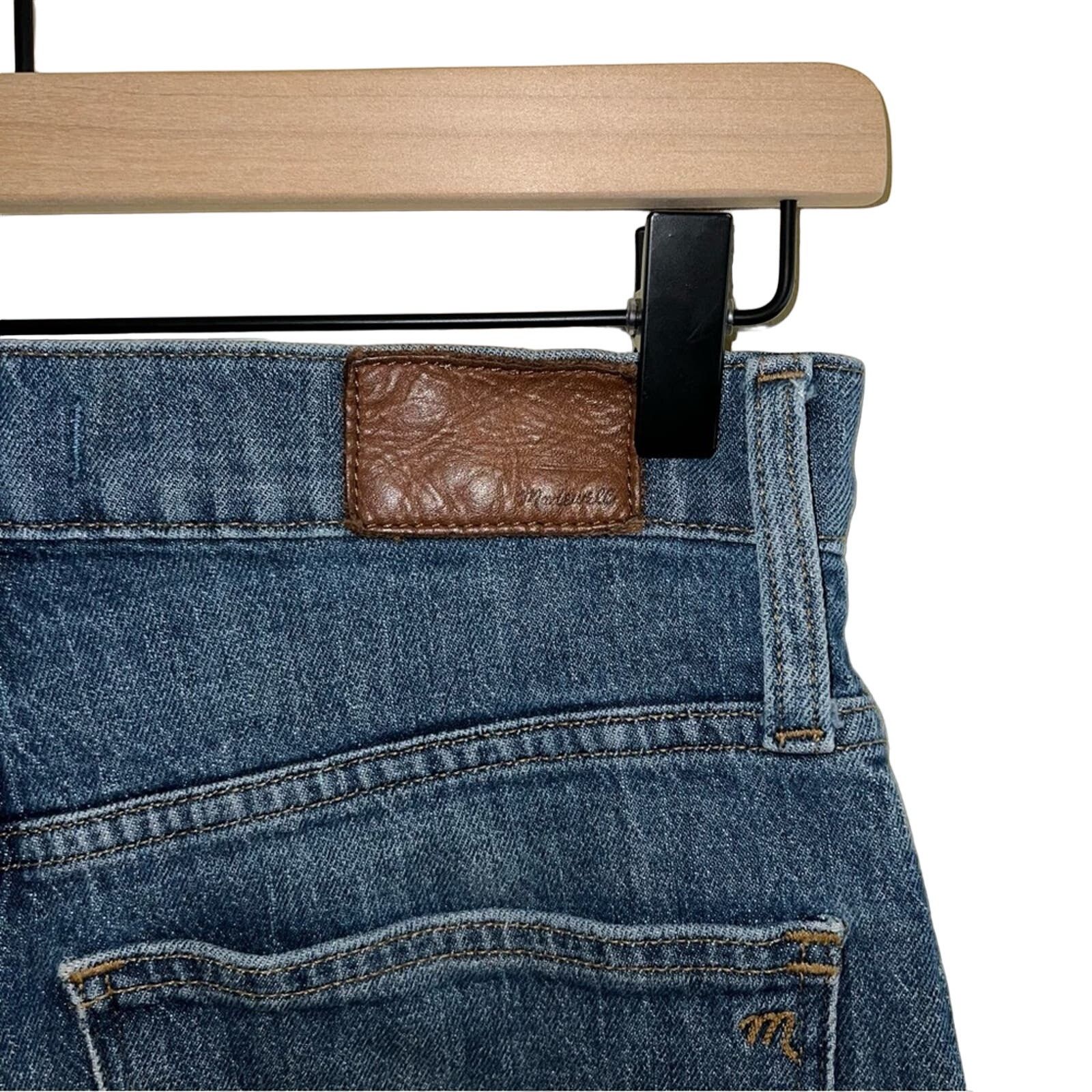 Madewell MADEWELL mom jean raw hem shorts 27 Size 27" / US 4 / IT 40 - 6 Thumbnail
