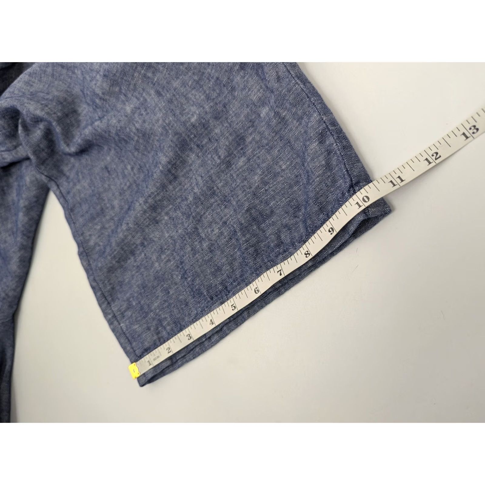 Old Navy Old Navy Linen Blend Wide Leg Pants Womens 2XL Chambray Blue 675993 Size 40" / US 18 - 6 Thumbnail