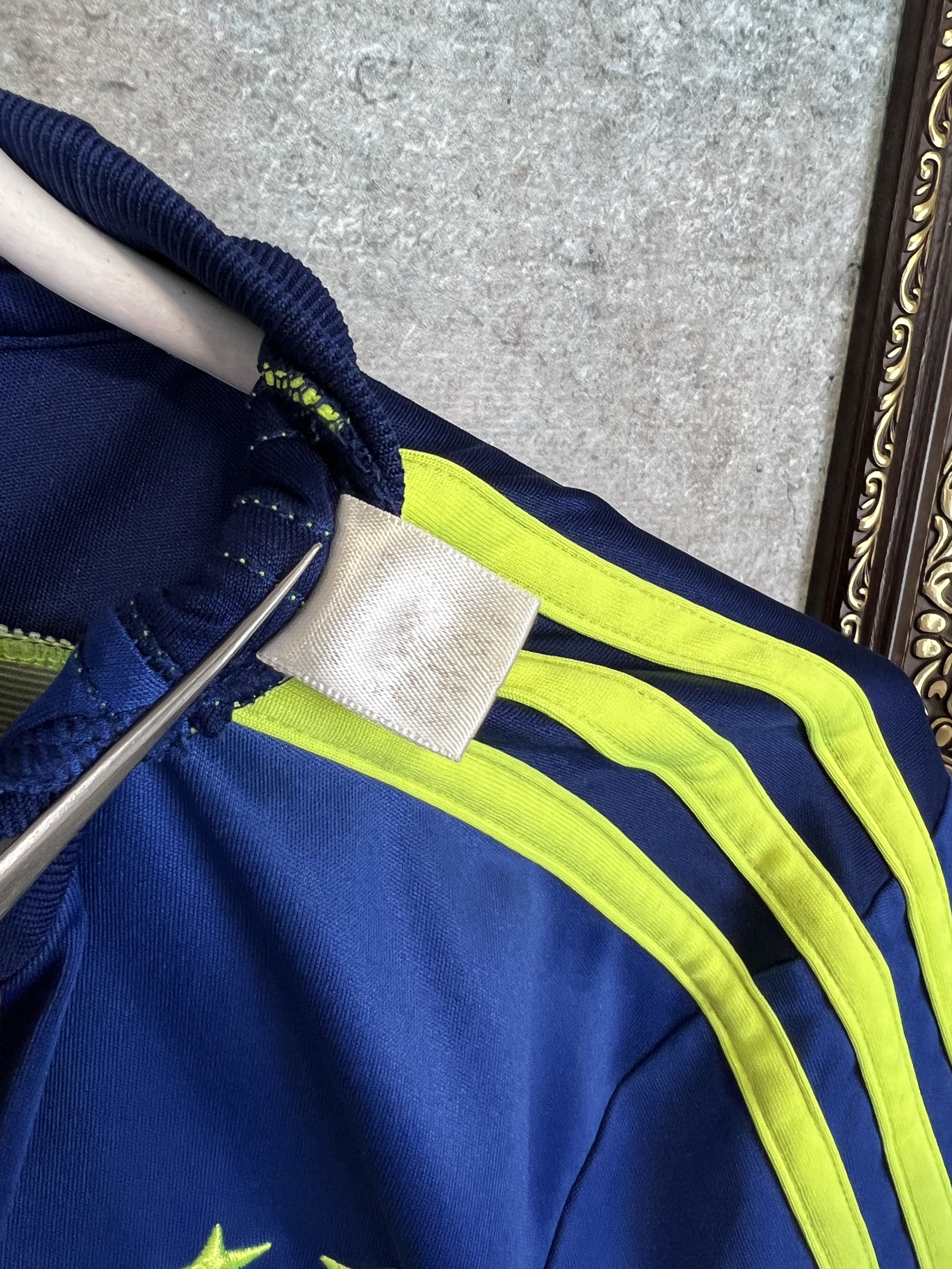 Adidas Ajax Away Football Shirt Soccer Jersey Trikot Rare Sport Size US L / EU 52-54 / 3 - 8 Thumbnail