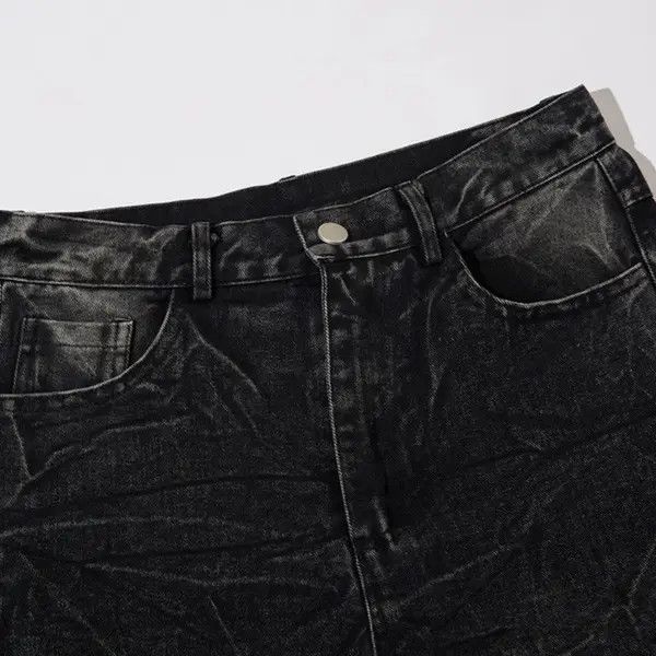 VIBE distressed fade grunge jeans Size US 34 / EU 50 - 4 Thumbnail