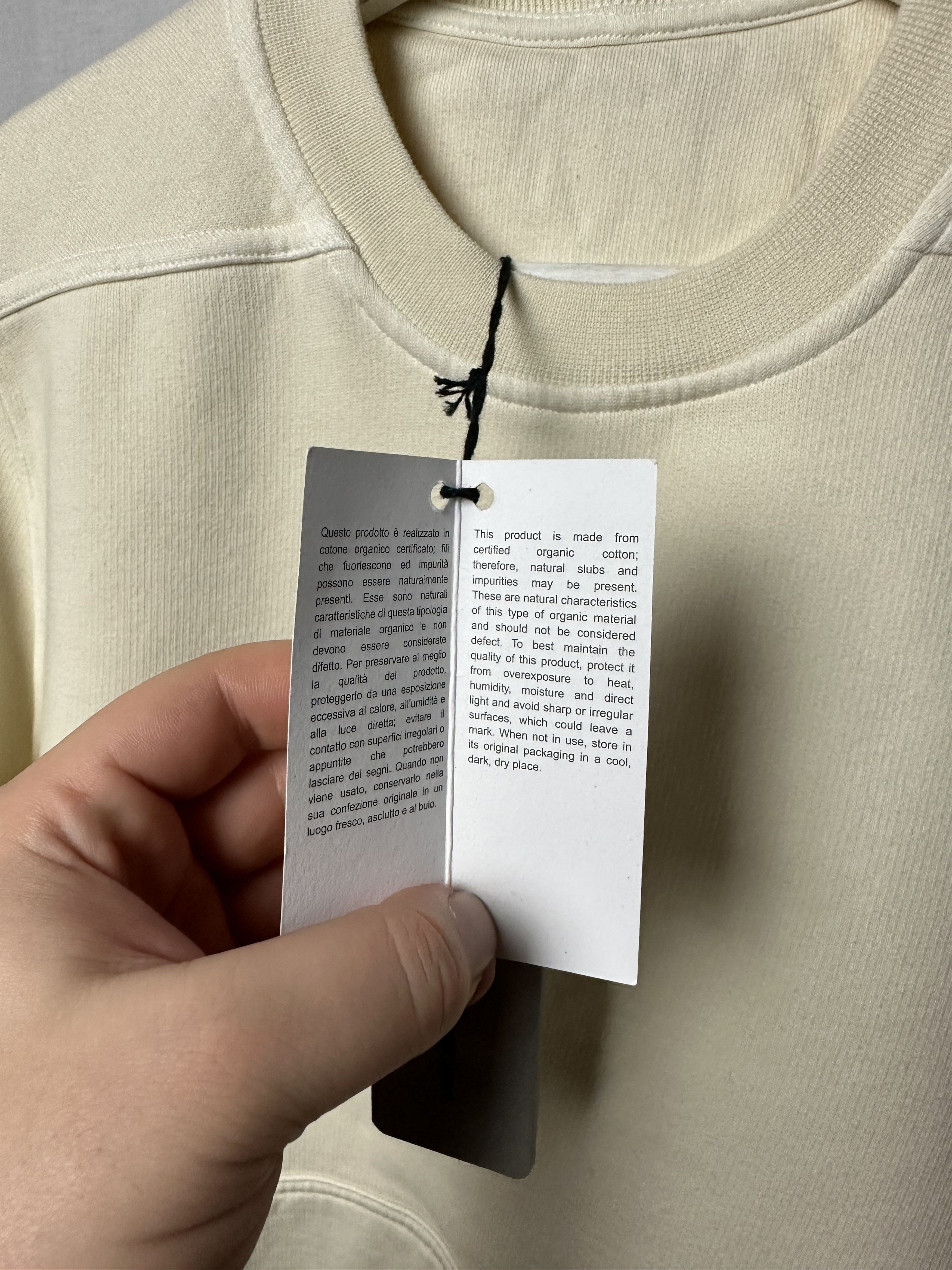 Rick Owens BNWT Granbury crew-neck sweatshirt Size US L / EU 52-54 / 3 - 6 Thumbnail