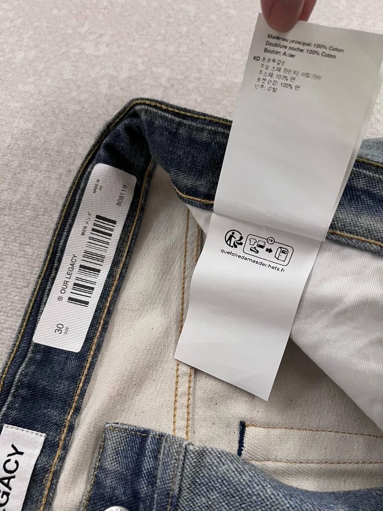 Our Legacy Our LegacyJeans Transfer printing process Size US 30 / EU 46 - 5 Thumbnail