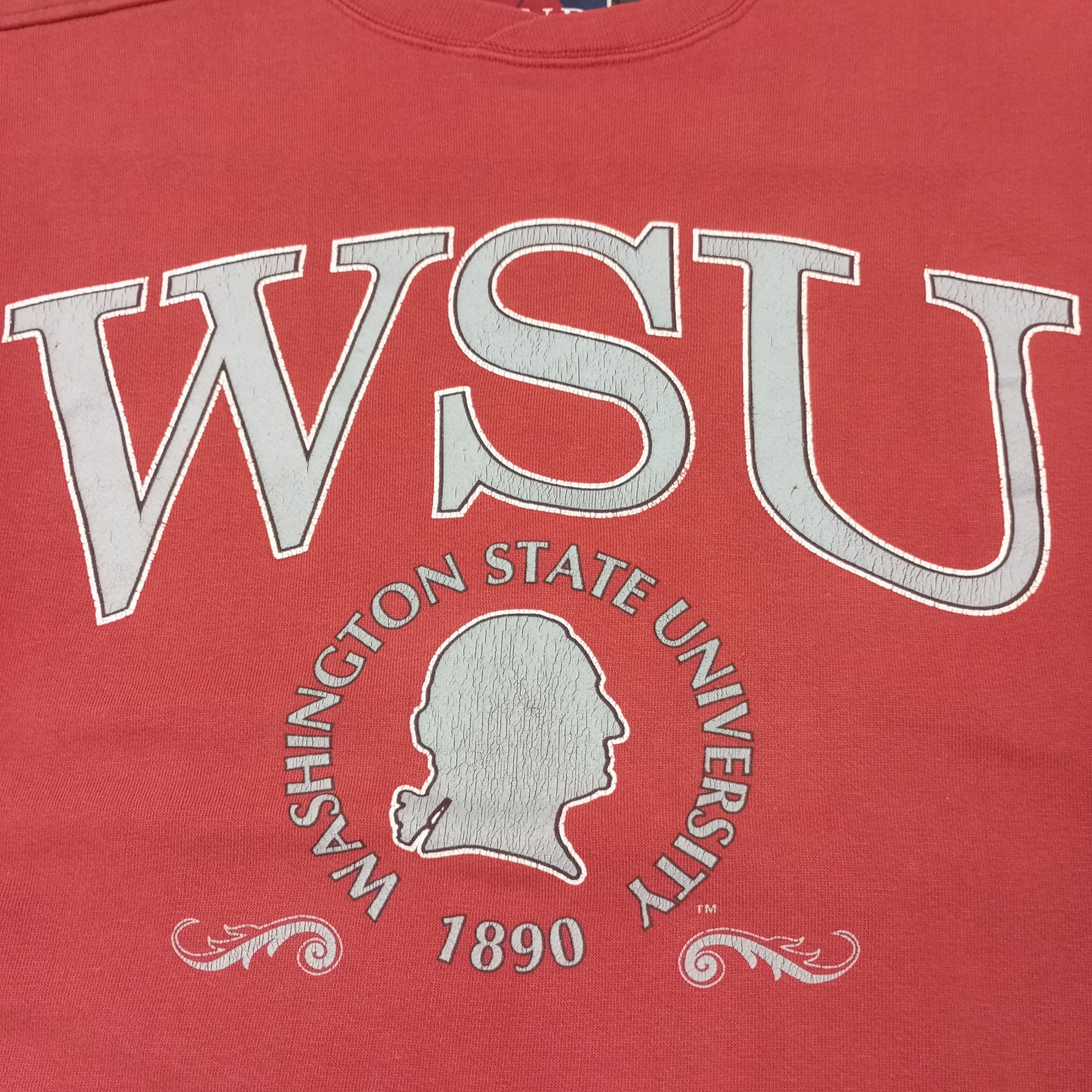Vintage Washington State University WSU Sweatshirt c251n20 Size US XL / EU 56 / 4 - 2 Thumbnail
