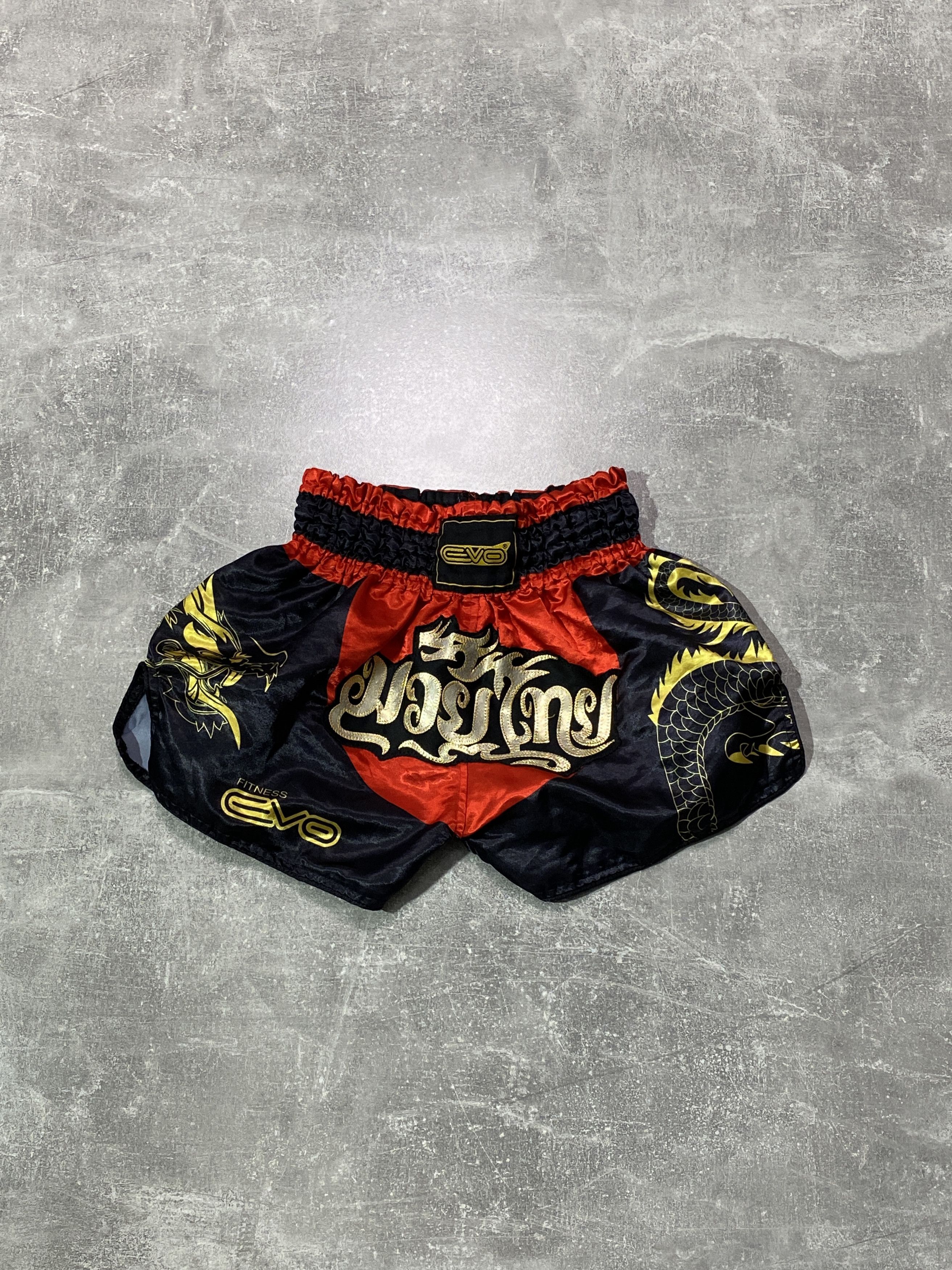 Japanese Brand Vintage Y2K Muay-Thai Japanese Dragon Shorts Size US 30 / EU 46 - 1 Thumbnail