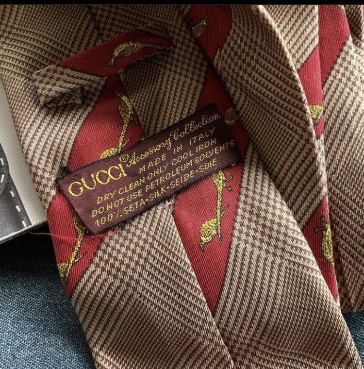 Gucci × Vintage Vintage Teit Gucci Size ONE SIZE - 3 Thumbnail