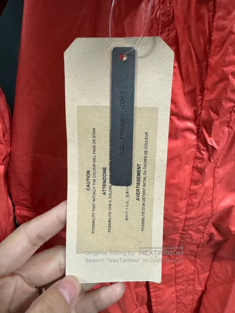 Carol Christian Poell Carol Christian Poell Glued seam glove trench coat Size US S / EU 44-46 / 1 - 2 Thumbnail