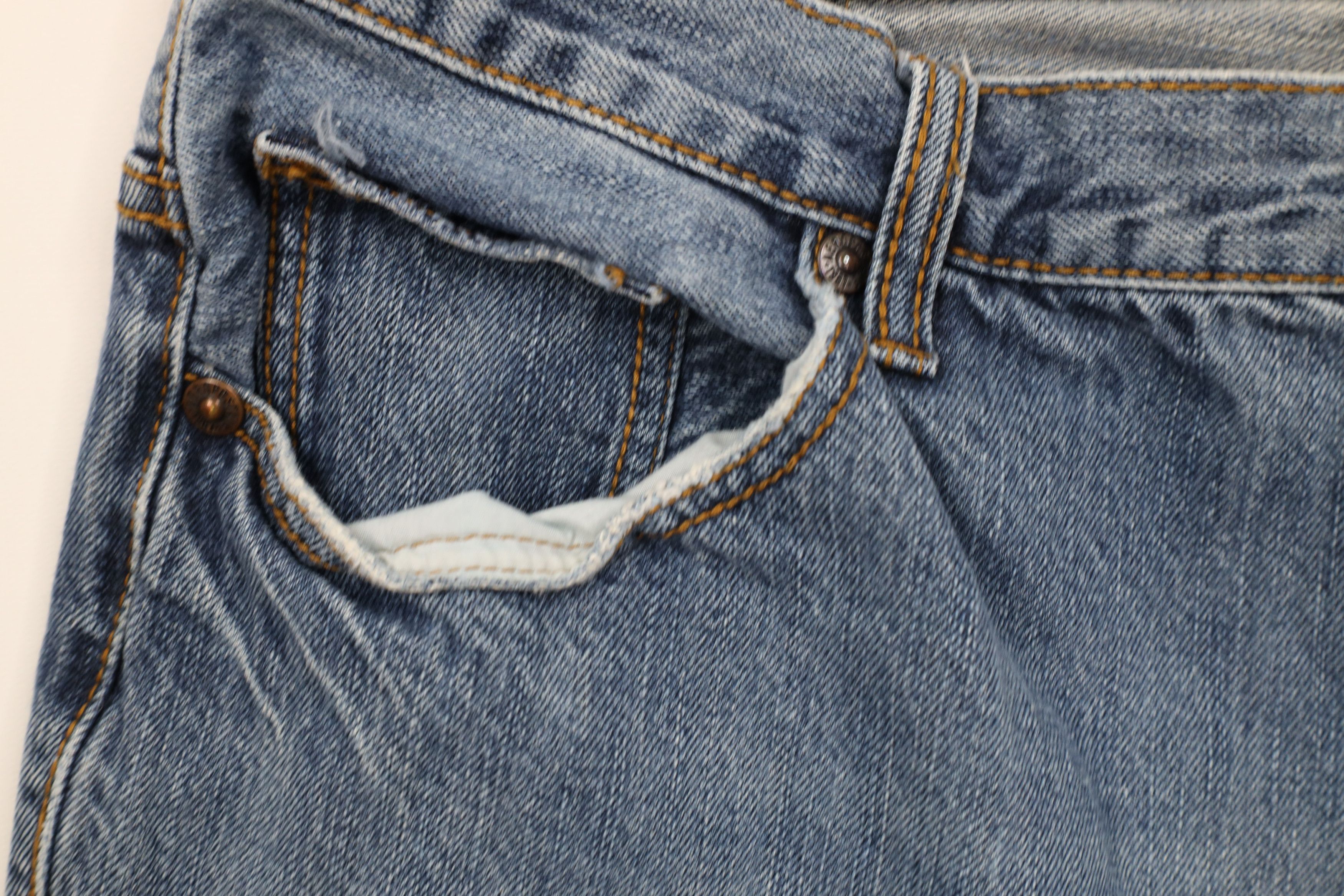 Aeropostale × Vintage Vintage Y2K Aeropostale Wide Leg Original Bootcut Jeans Size US 36 / EU 52 - 8 Thumbnail