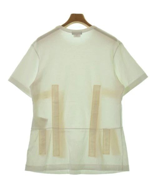 Comme des Garcons Homme Plus T-Shirts Short Sleeve Cotton Crewneck Patch Design White Size US M / EU 48-50 / 2 - 2 Thumbnail