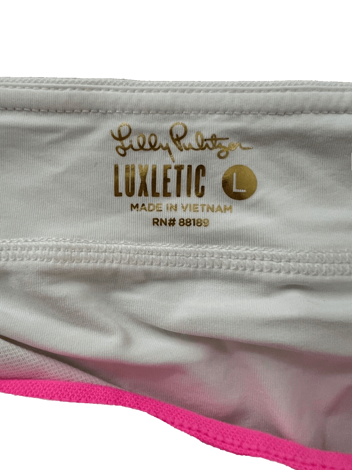 Lilly Pulitzer Lilly Pulitzer Meryl Peachy Luxletic UPF 50+ Skort ( L ) Size 36" / US 14 / IT 50 - 4 Thumbnail