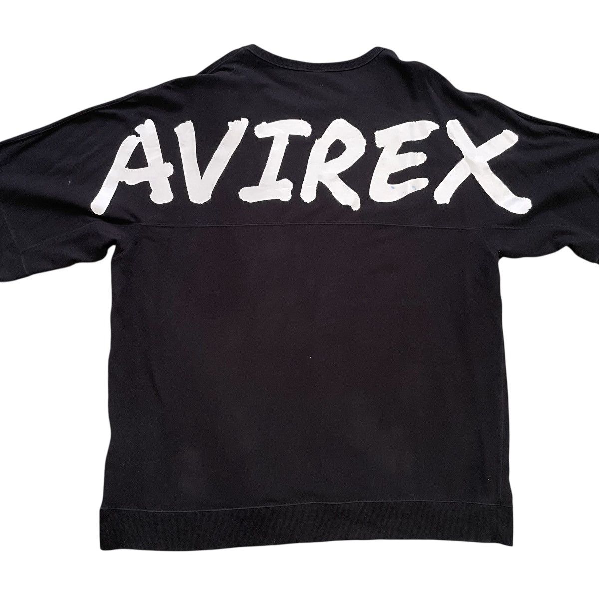 Avirex AVIREX Big Logo Back Print Oversized Sweatshirt Size US XL / EU 56 / 4 - 1 Thumbnail