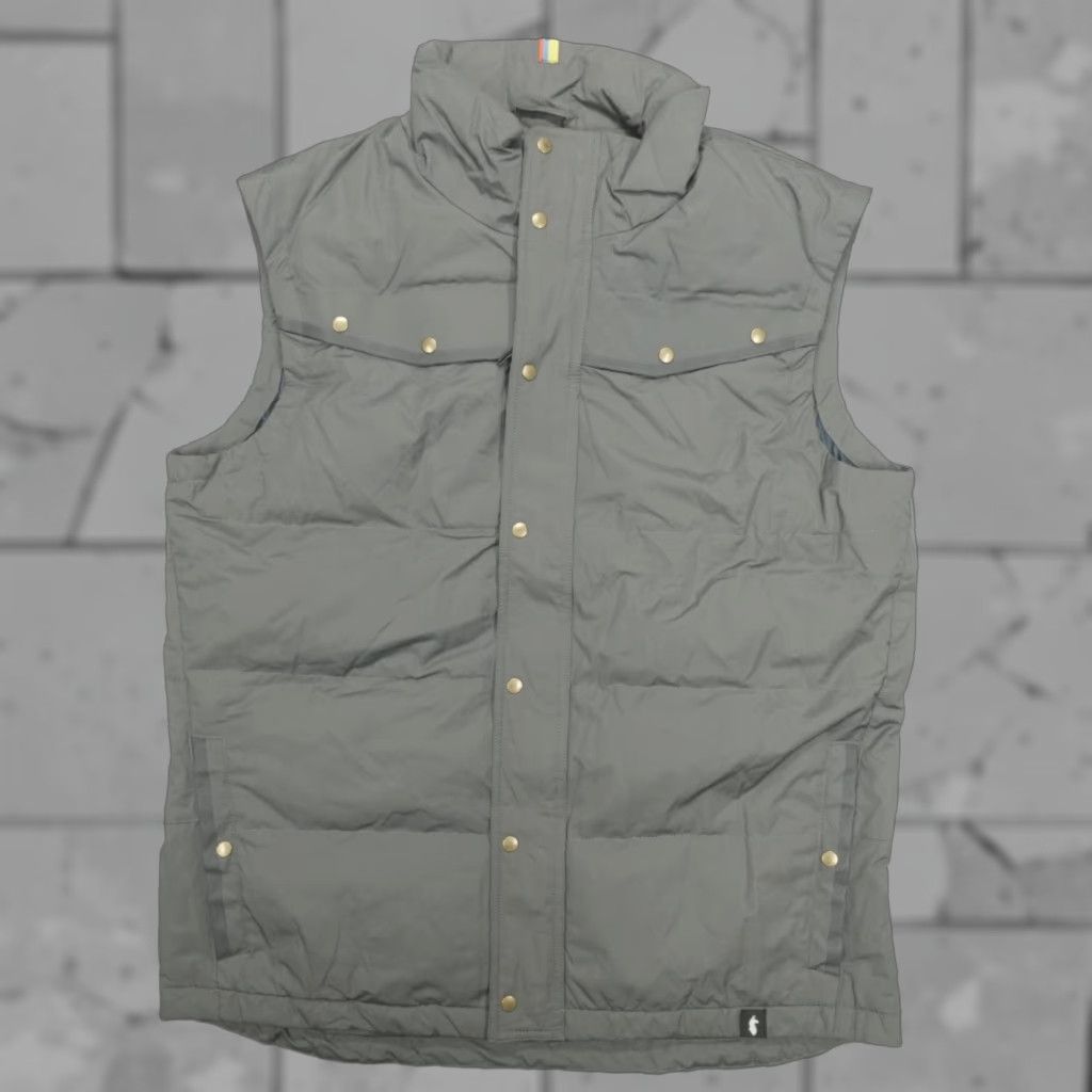 Cotopaxi Cotopaxi Tianjin 650F Dridown Canvas Vest Men's Size S Women's M Waterproof Grey Size S / US 4 / IT 40 - 1 Thumbnail