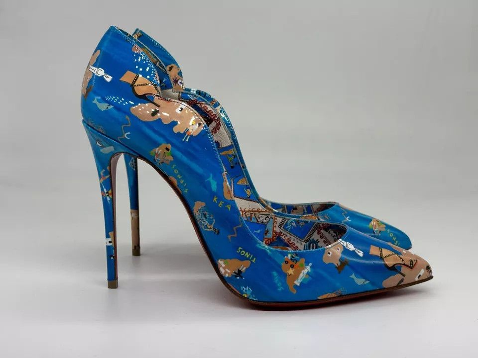 Christian Louboutin o1s1wg110924 Hot Chick Pumps in Multicolor Size US 5 / IT 35 - 3 Thumbnail