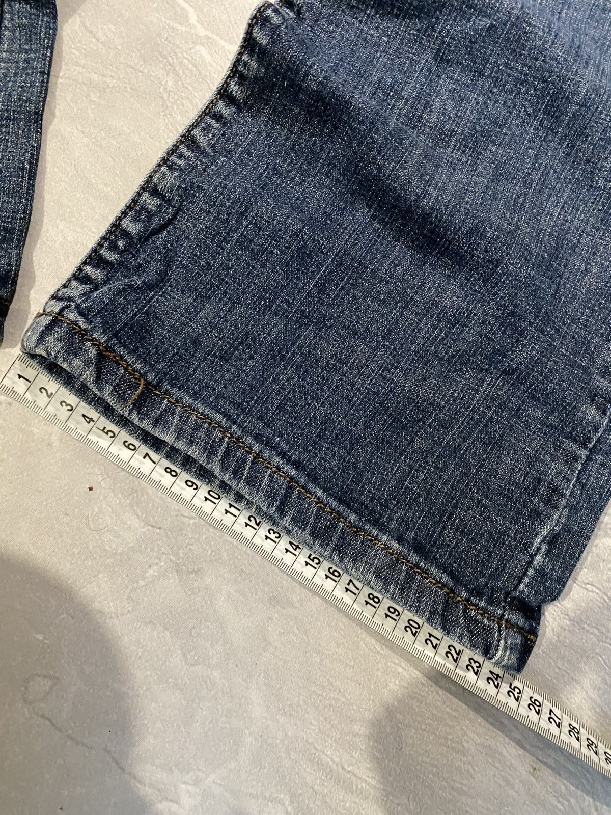 Vintage Dark Slim Archive Jeans / Vintage Retro Denim 90s Size US 32 / EU 48 - 3 Thumbnail