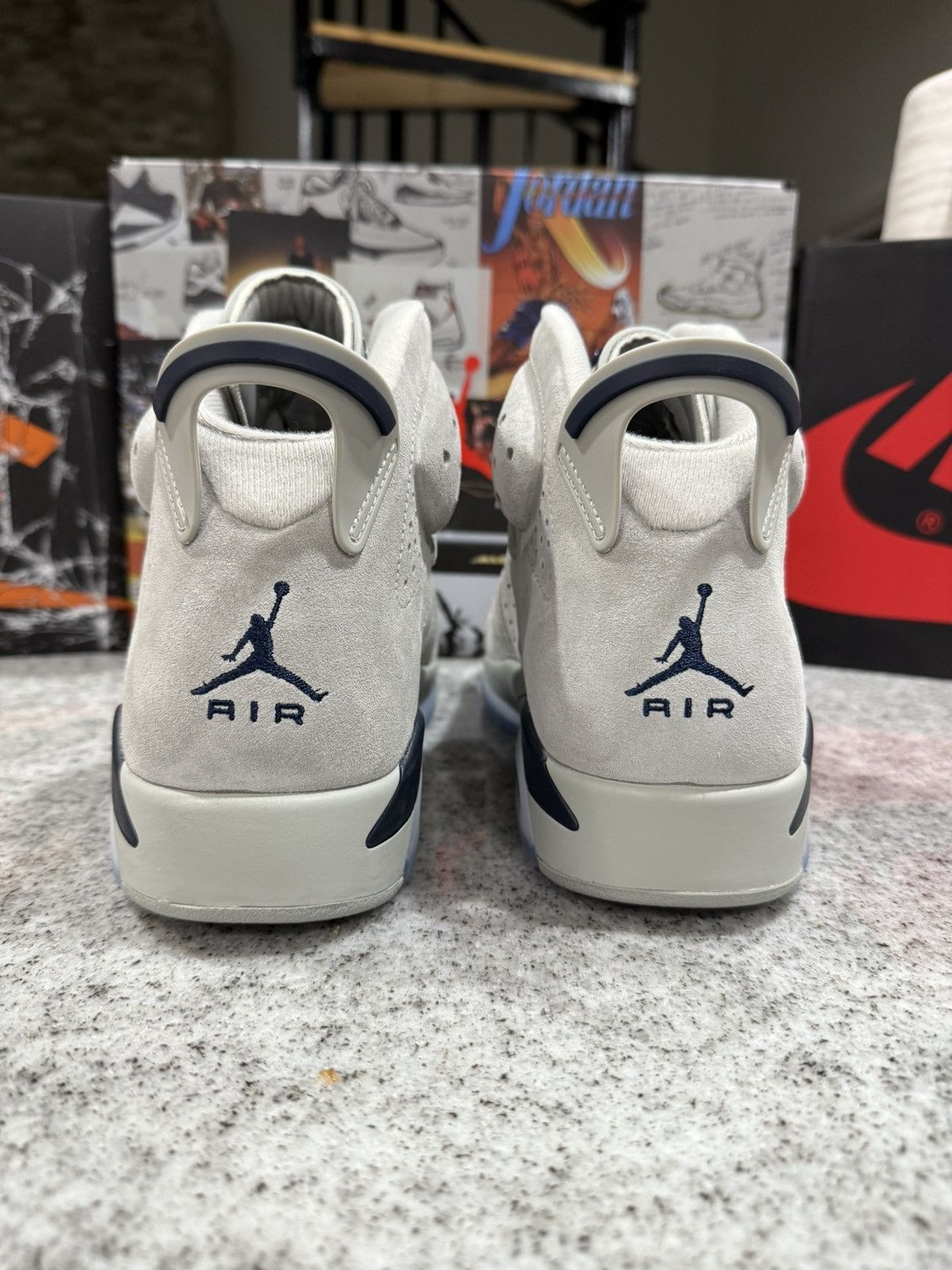 Jordan Brand Air jordan 6 retro georgetown Size US 11 / EU 44 - 5 Thumbnail