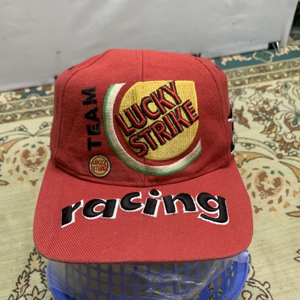 Fox Racing VINTAGE LUCKY STRIKE RACING TEAM SUZUKI CAP Size ONE SIZE - 1 Thumbnail