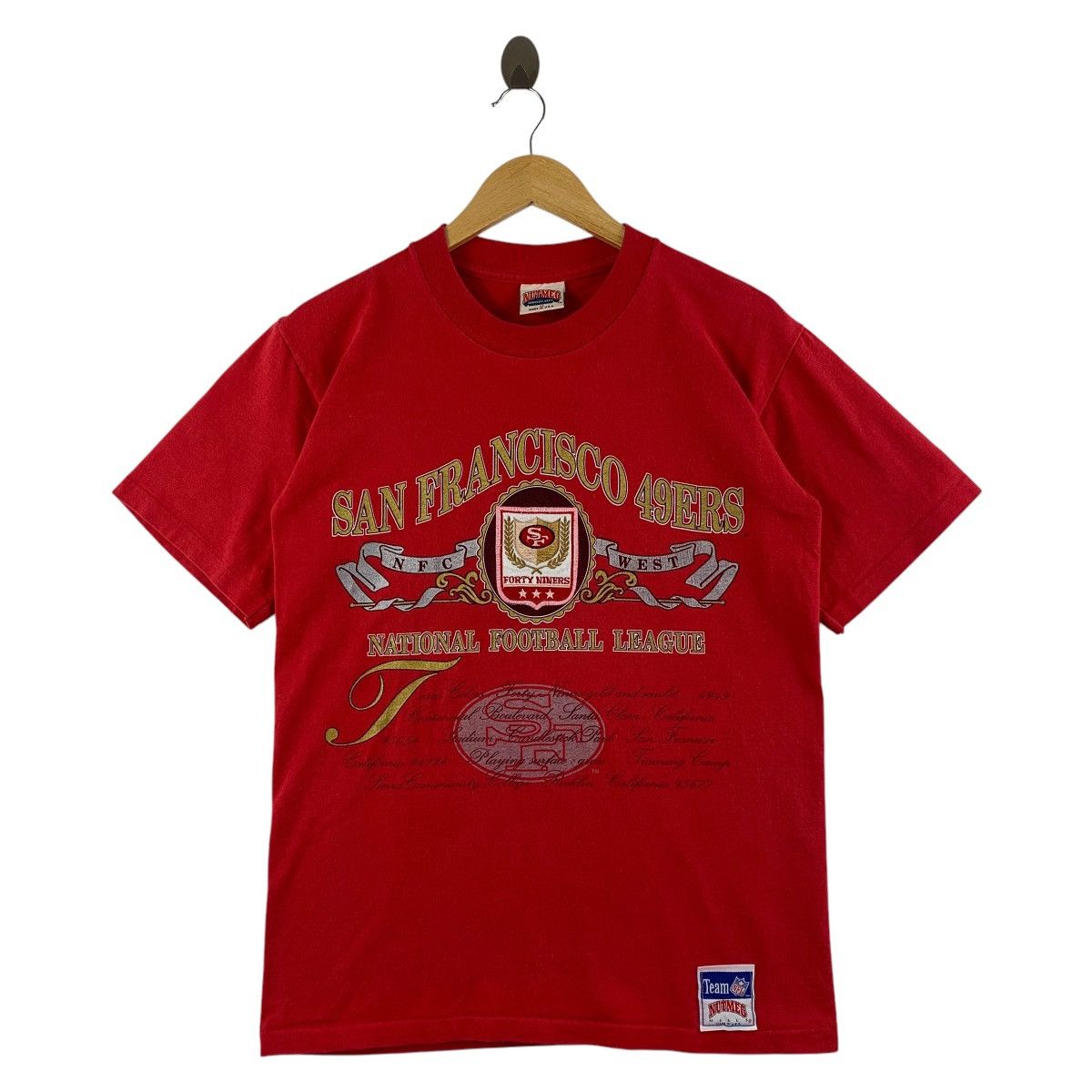 NFL × Vintage Vintage SAN FRANCISCO 49ERS Big logo print tee Size US M / EU 48-50 / 2 - 1 Thumbnail