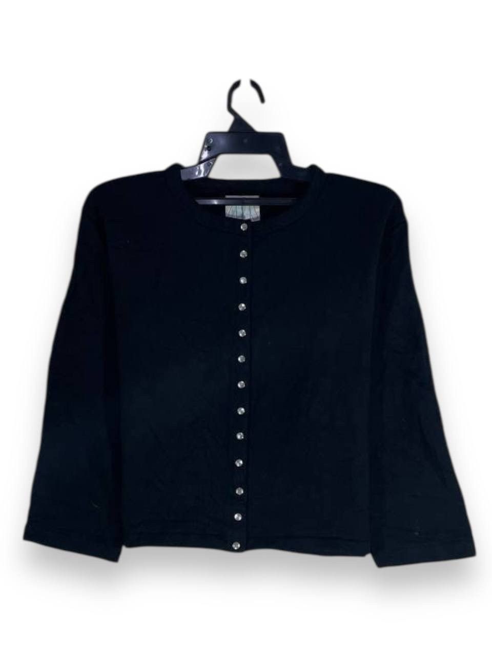 agnes b. vintage 90s agnes b button up kacing tas jumper size 3 Size M / US 6-8 / IT 42-44 - 1 Thumbnail