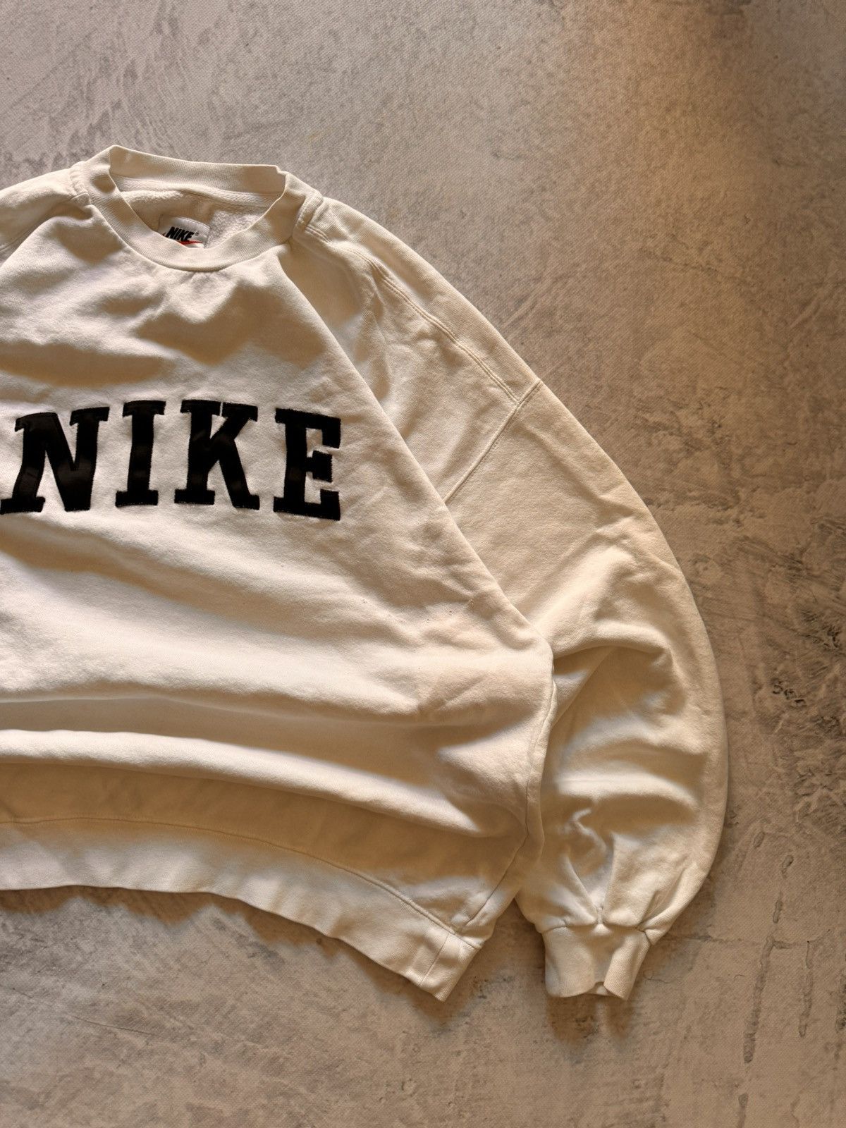 Nike × Vintage NIKE VINTAGE CENTER LOGO OVERSIZE BOXY SWEATSHIRT Size US XL / EU 56 / 4 - 3 Thumbnail