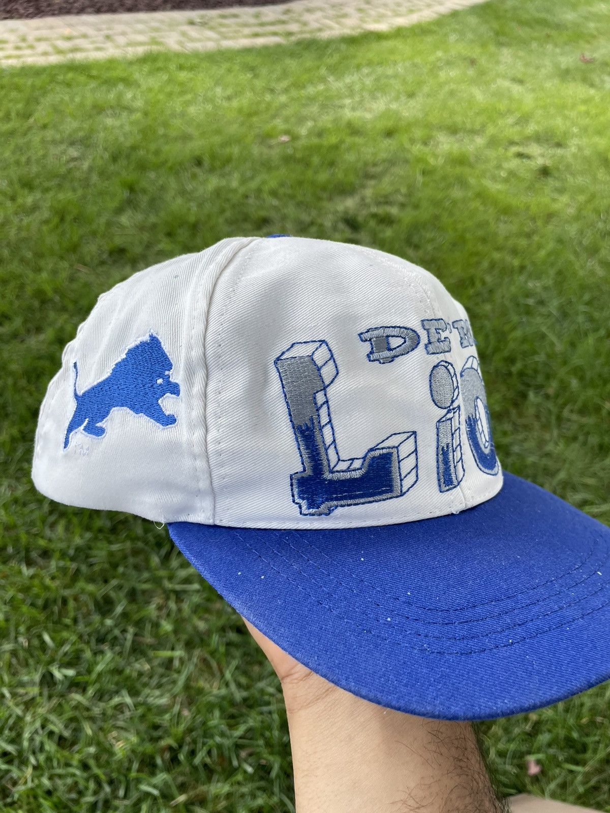 Drew Pearson Vintage 90s Detroit Lions Graffiti Hat Drew Pearson Snapback Size ONE SIZE - 5 Thumbnail