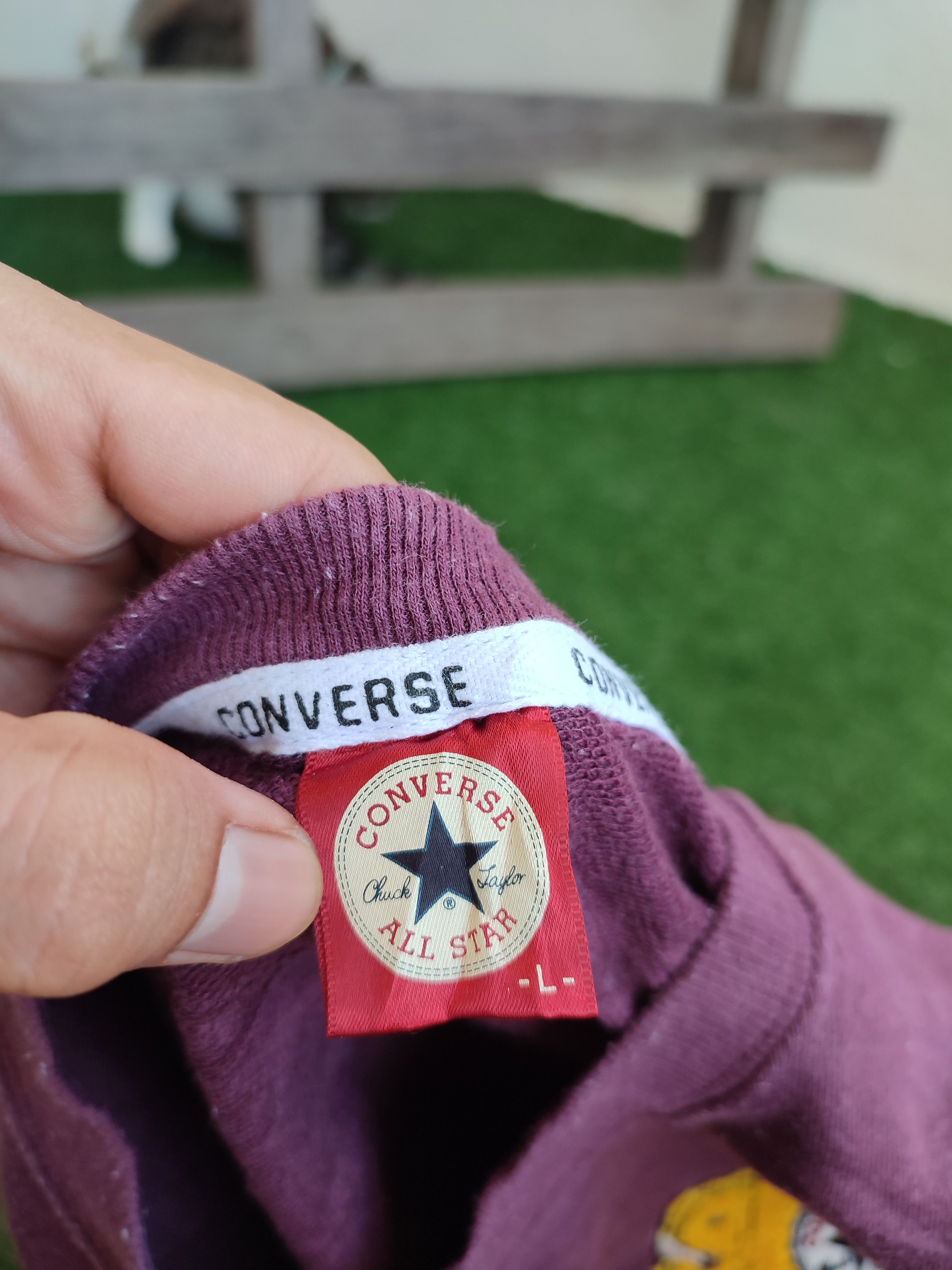 Converse × Vintage Vintage Converse Design Embroidery Sweatshirt Size US M / EU 48-50 / 2 - 7 Thumbnail
