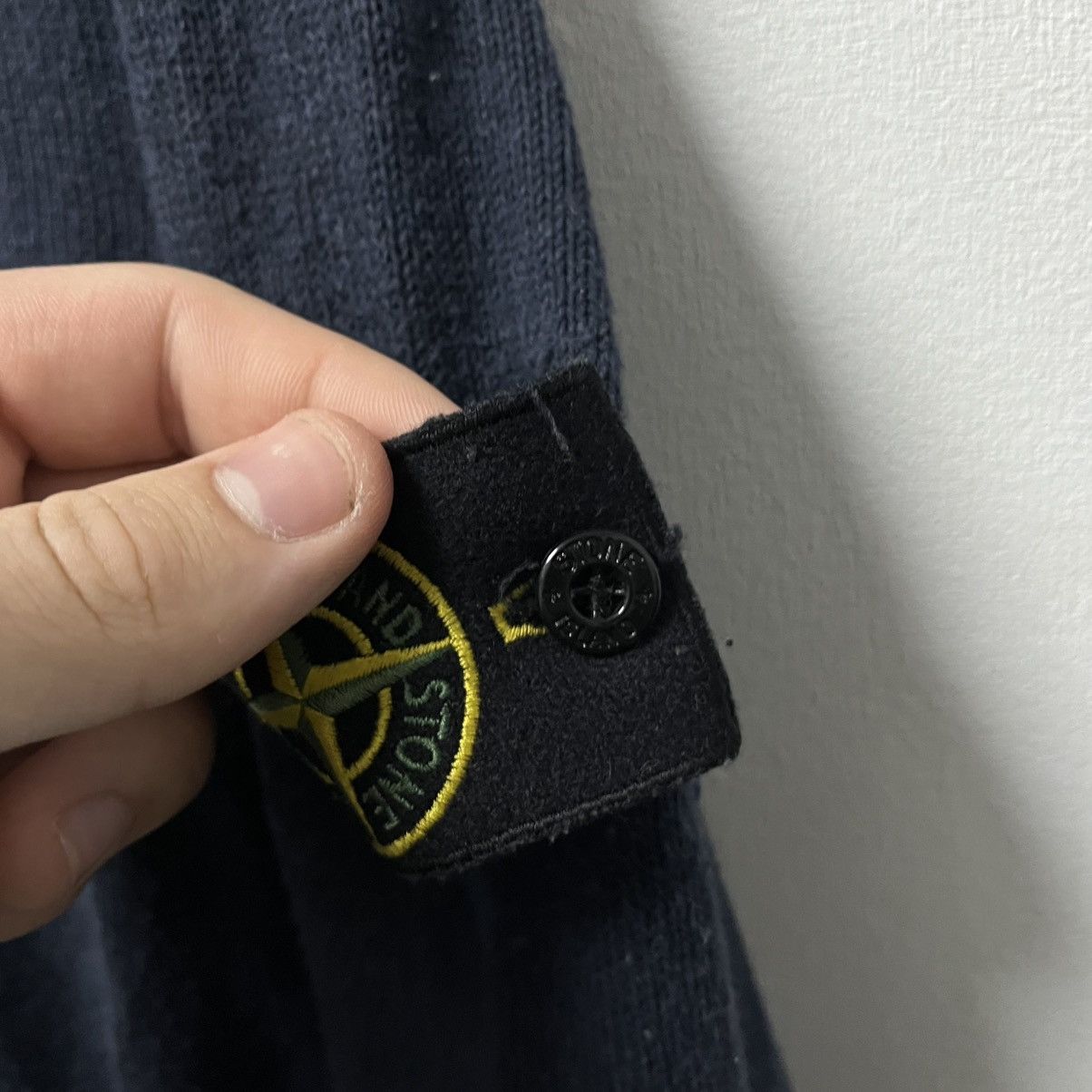 Stone Island Vintage Stone Island 1/4 Zip Up Half Zip Sweater Size US S / EU 44-46 / 1 - 6 Thumbnail