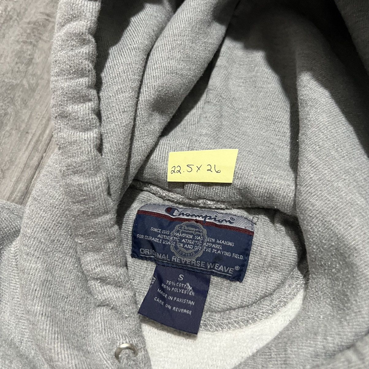 Champion VTG Champion Reverse Weave Grey Nebraska Cornhuskers Hoodie Size US S / EU 44-46 / 1 - 5 Thumbnail