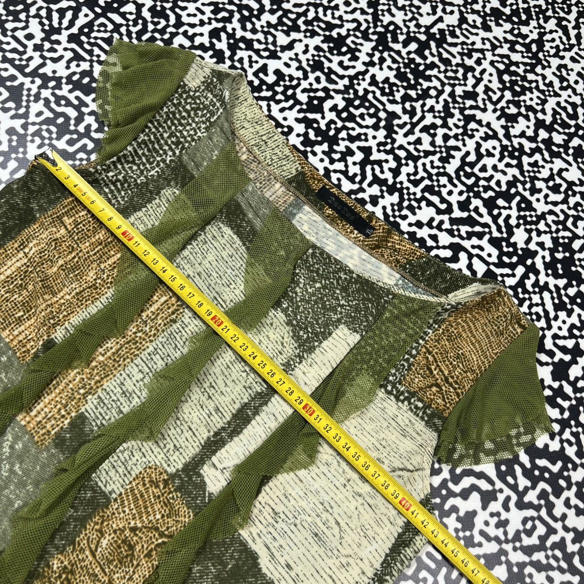 Japanese Brand Vintage Y2K Japanese Mesh Retro Patchwork Style Tank Top Tee Size XL / US 12-14 / IT 48-50 - 20 Thumbnail