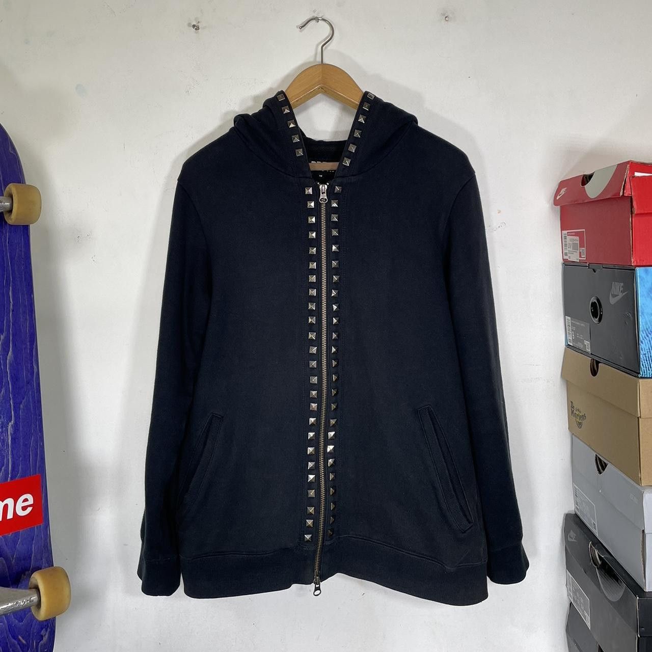 PPFM Studded Zip Hoodie