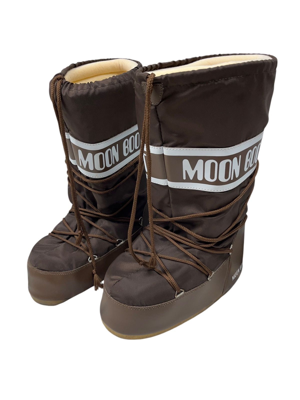 Moon Boot × Vintage Vintage Moon Boot Tecnica Oversized Alaska Brown Boots Size US 10 / EU 43 - 2 Thumbnail