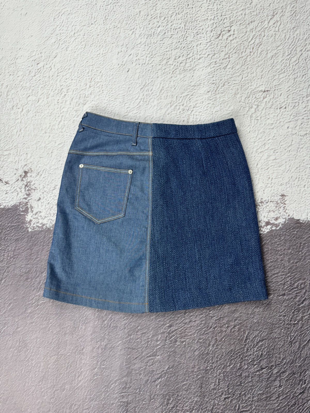 Sonia Rykiel Sonia by Sonia Rykiel denim mini jeans skirt Size 27" / US 4 / IT 40 - 10 Thumbnail