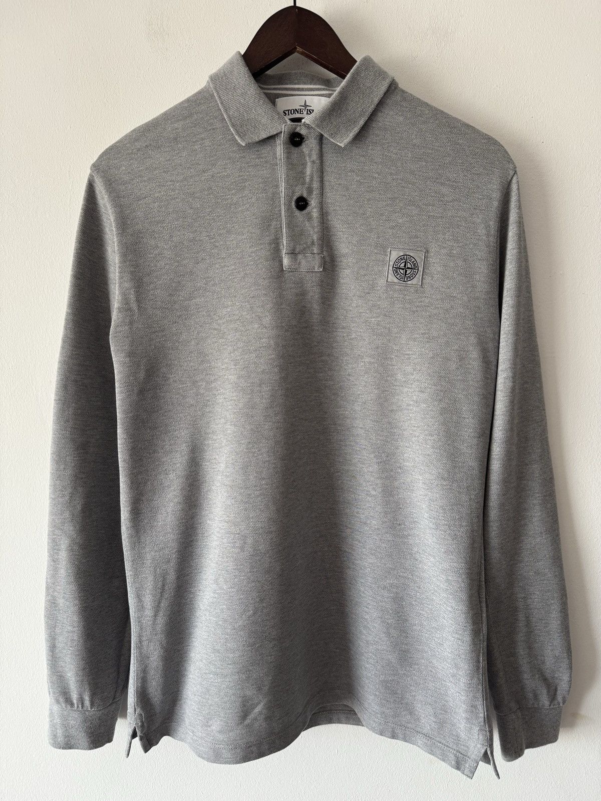Stone Island 🔥🔥 Stone Island Grey Patch Program Long Sleeve T-Shirt Size US S / EU 44-46 / 1 - 1 Thumbnail