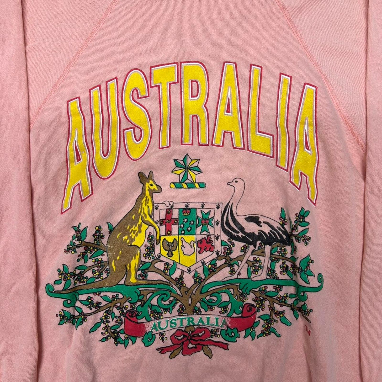 Other Pink vintage 80s australia crewneck Size XL / US 12-14 / IT 48-50 - 2 Thumbnail
