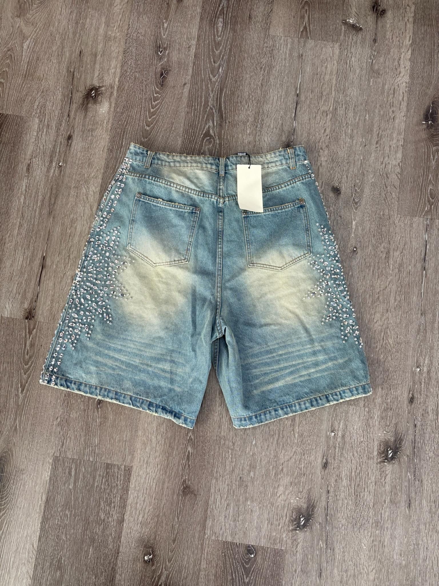 Vale Vale Forever "Sirens" Jorts Size US 32 / EU 48 - 2 Thumbnail