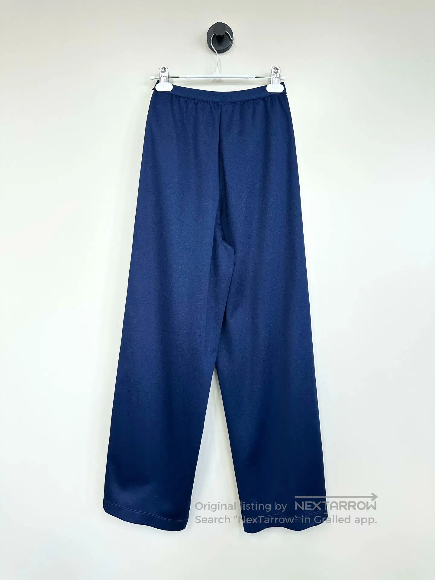 Gucci Guicci Navy Blue Embroidered Logo Casual Pants| Size US 31 - 2 Thumbnail