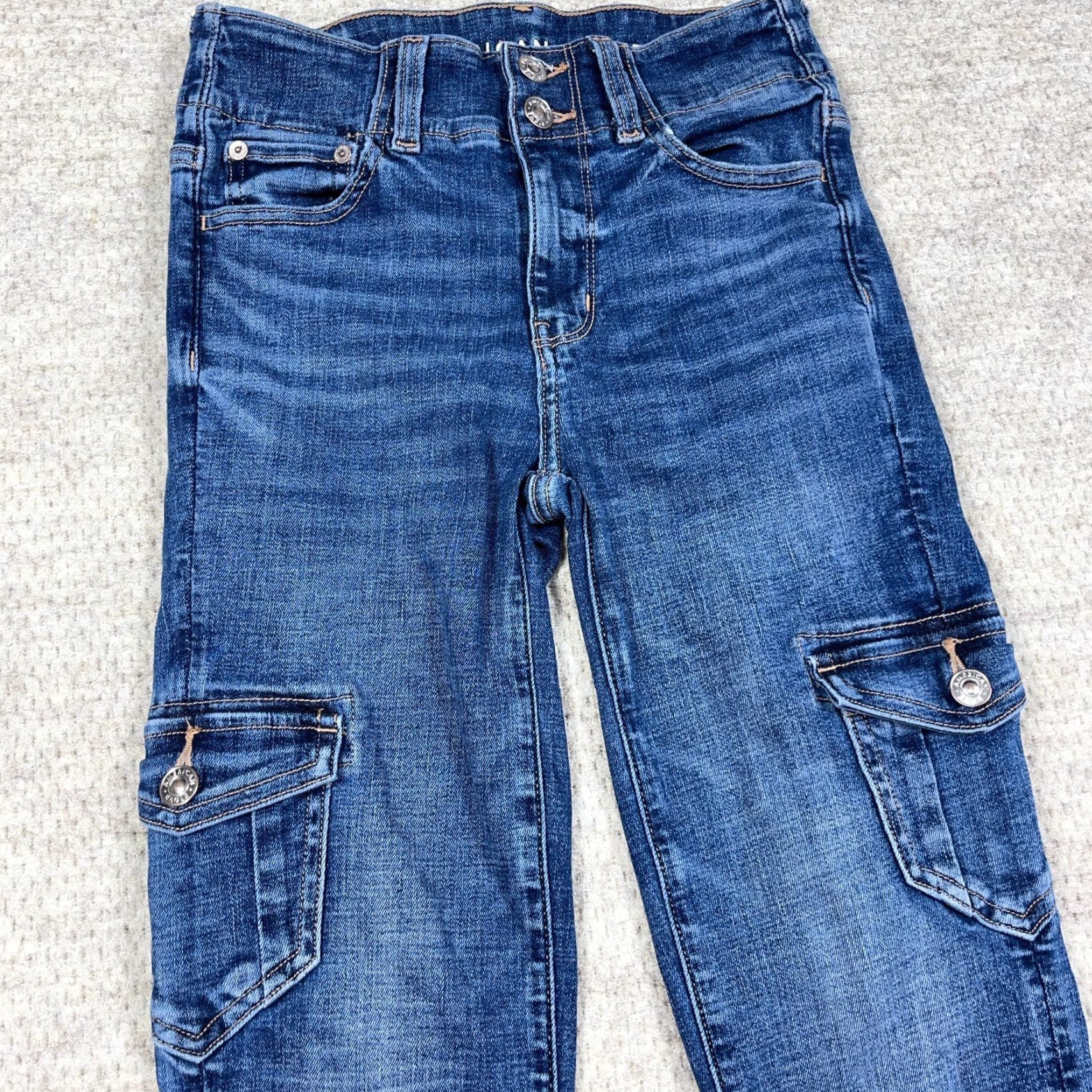 American Eagle Outfitters American Eagle Outfitters Jeans Women 00 High Hi Rise Jegging Distressed 5-Pocket Denim Blue Size 24" / US 00 / IT 34 - 3 Thumbnail