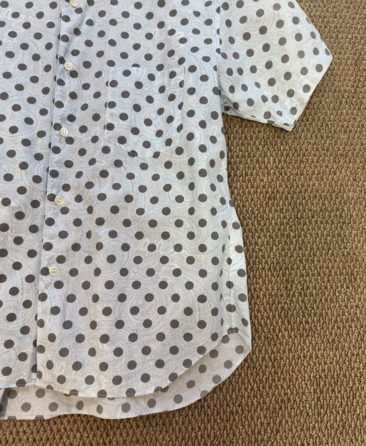 Comme des Garcons Comme des Garçons Polka Short Sleeve Shirt K23 Size US XS / EU 42 / 0 - 2 Thumbnail