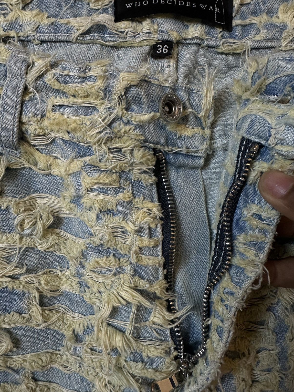 Who Decides War Who Decides War Husk Denim Size US 36 / EU 52 - 3 Thumbnail