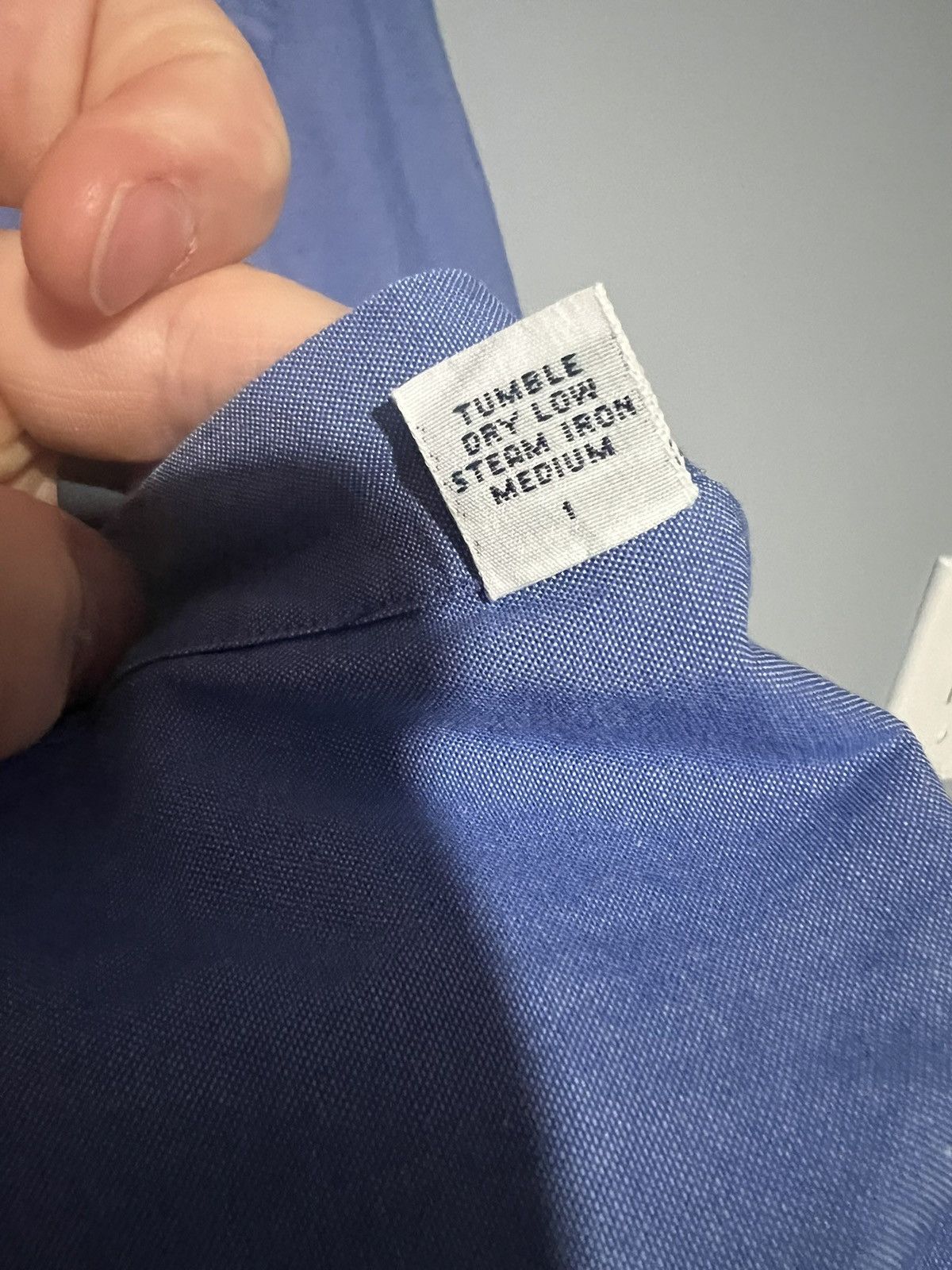 Polo Ralph Lauren Vtg Polo Ralph Lauren sz 17 Yarmouth Dress Pinpoint Oxford Size US XL / EU 56 / 4 - 7 Thumbnail