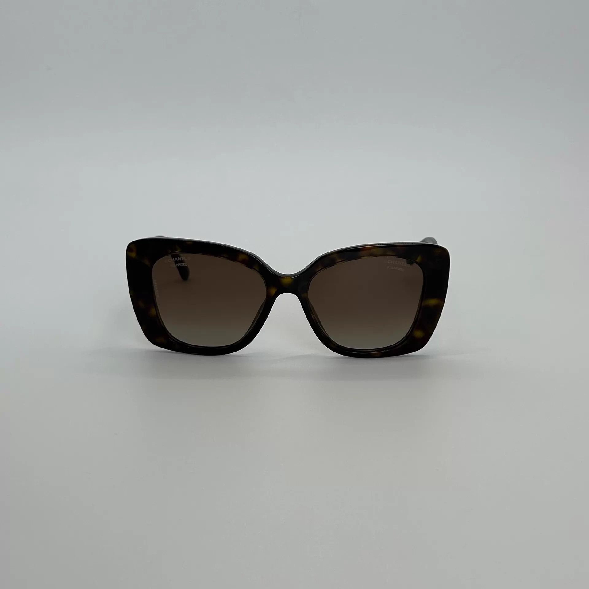 Chanel Chanel logo tortoiseshell gold sunglasses HB6919 Size ONE SIZE - 2 Thumbnail