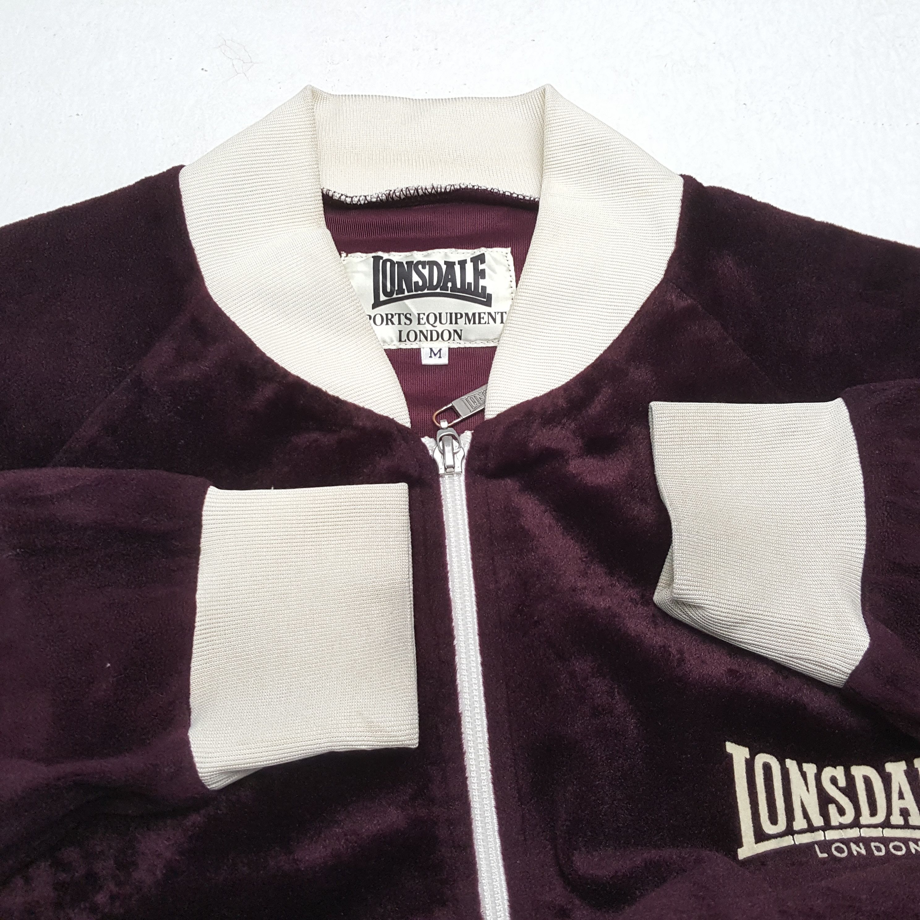Lonsdale × Vintage LONSDALE LONDON Fashion Brand Sweater Jacket Size US M / EU 48-50 / 2 - 10 Thumbnail