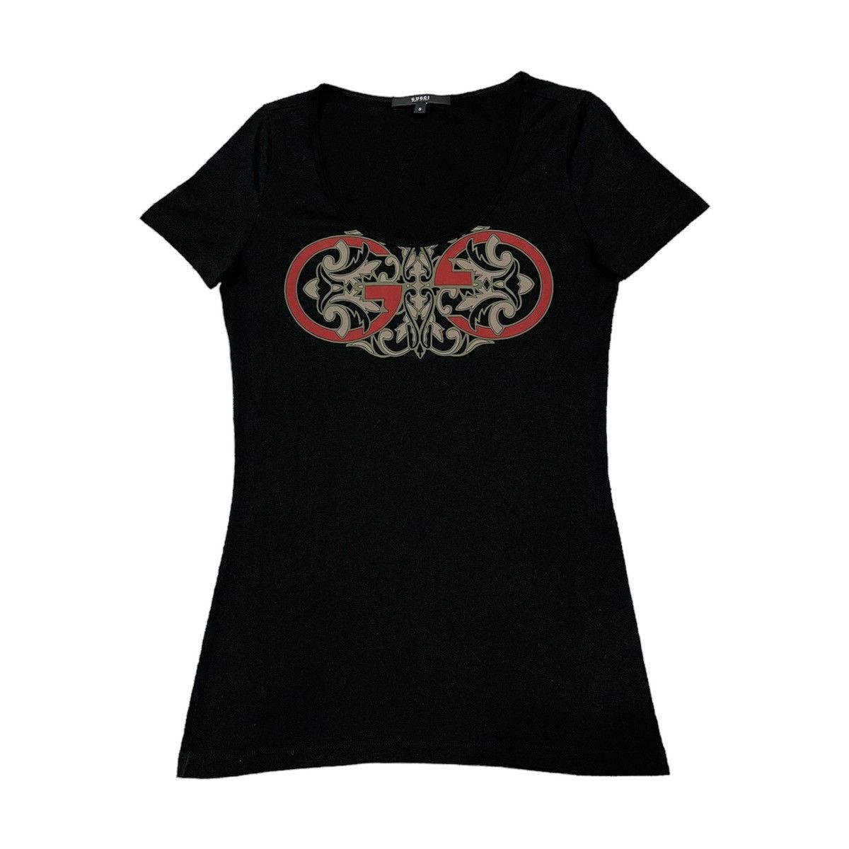image of Gucci Tee in Black, Women's (Size Small)