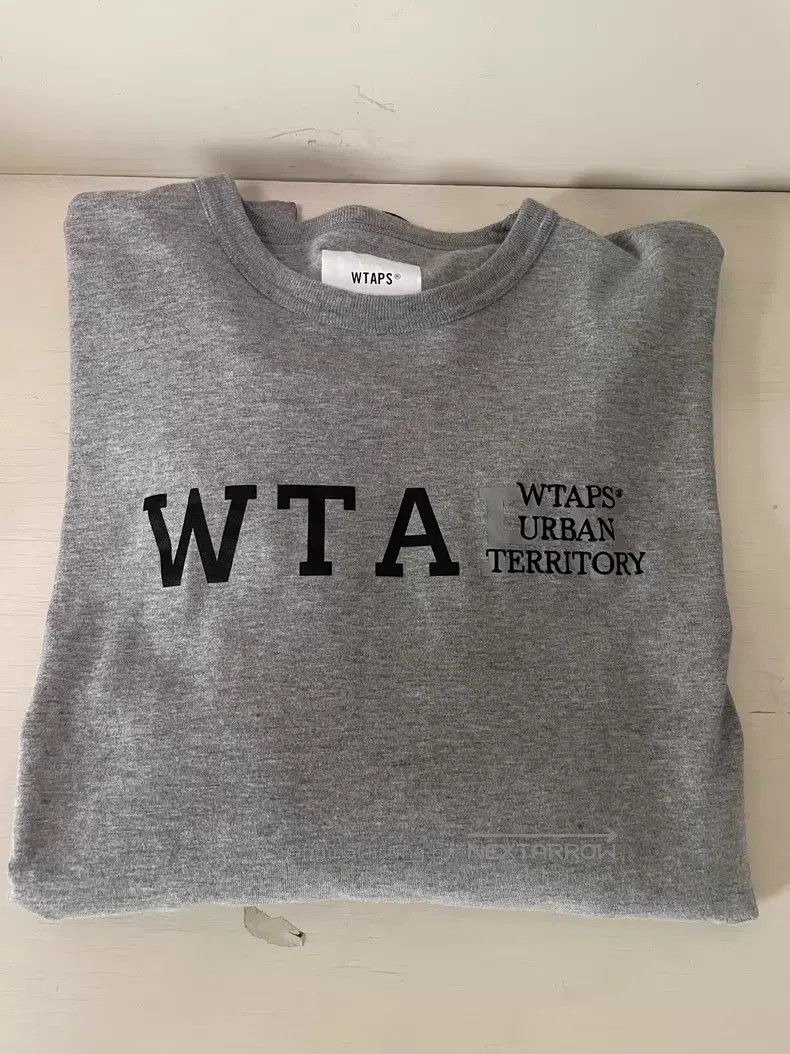Wtaps Wtaps Long-sleeve Cotton T-shirt, Light Gray Size US M / EU 48-50 / 2 - 1 Thumbnail
