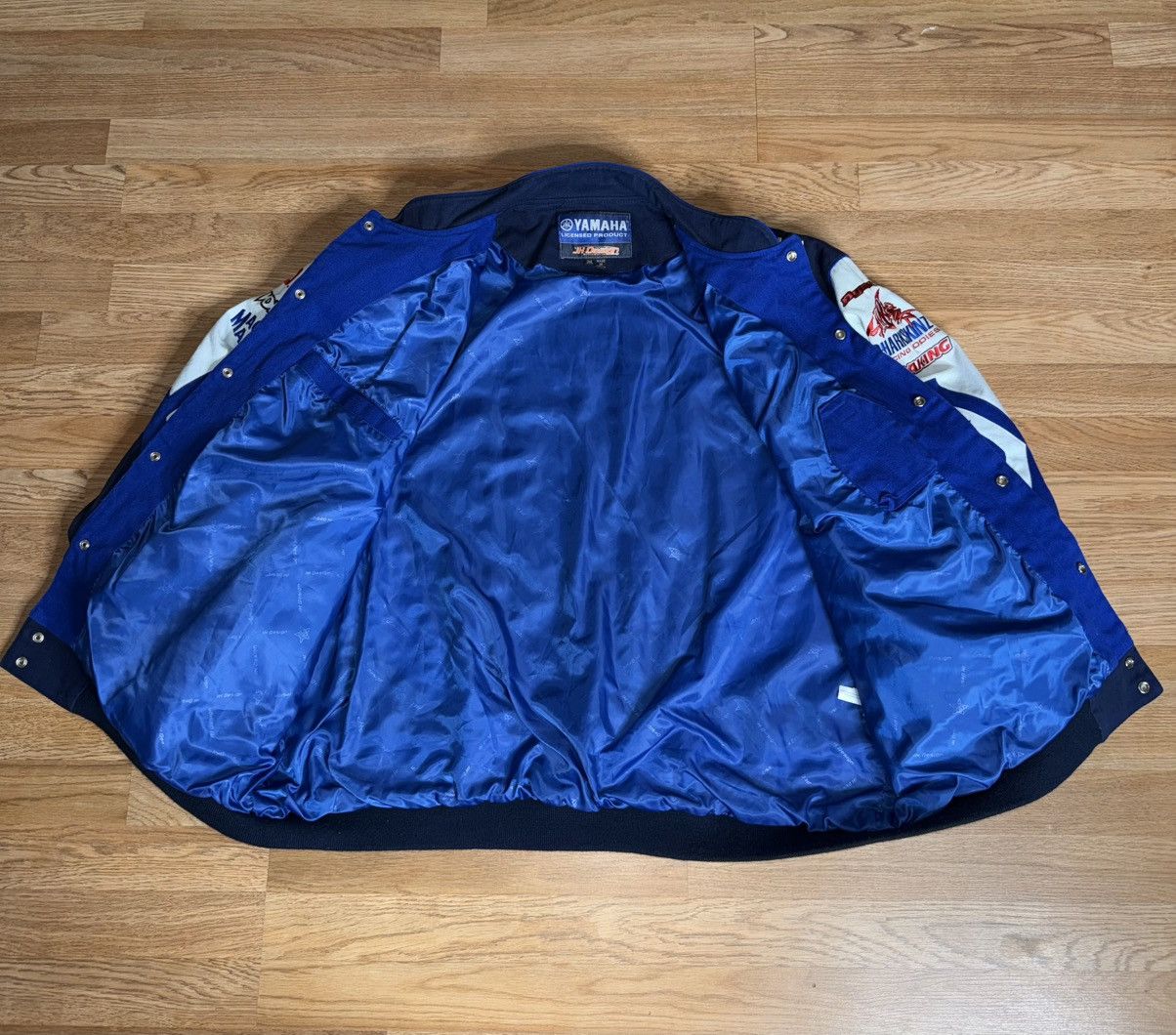 JH Design VINTAGE JH DESIGN YAMAHA RACING BOMBER JACKET SIZE XXXL Size US XXL / EU 58 / 5 - 4 Thumbnail