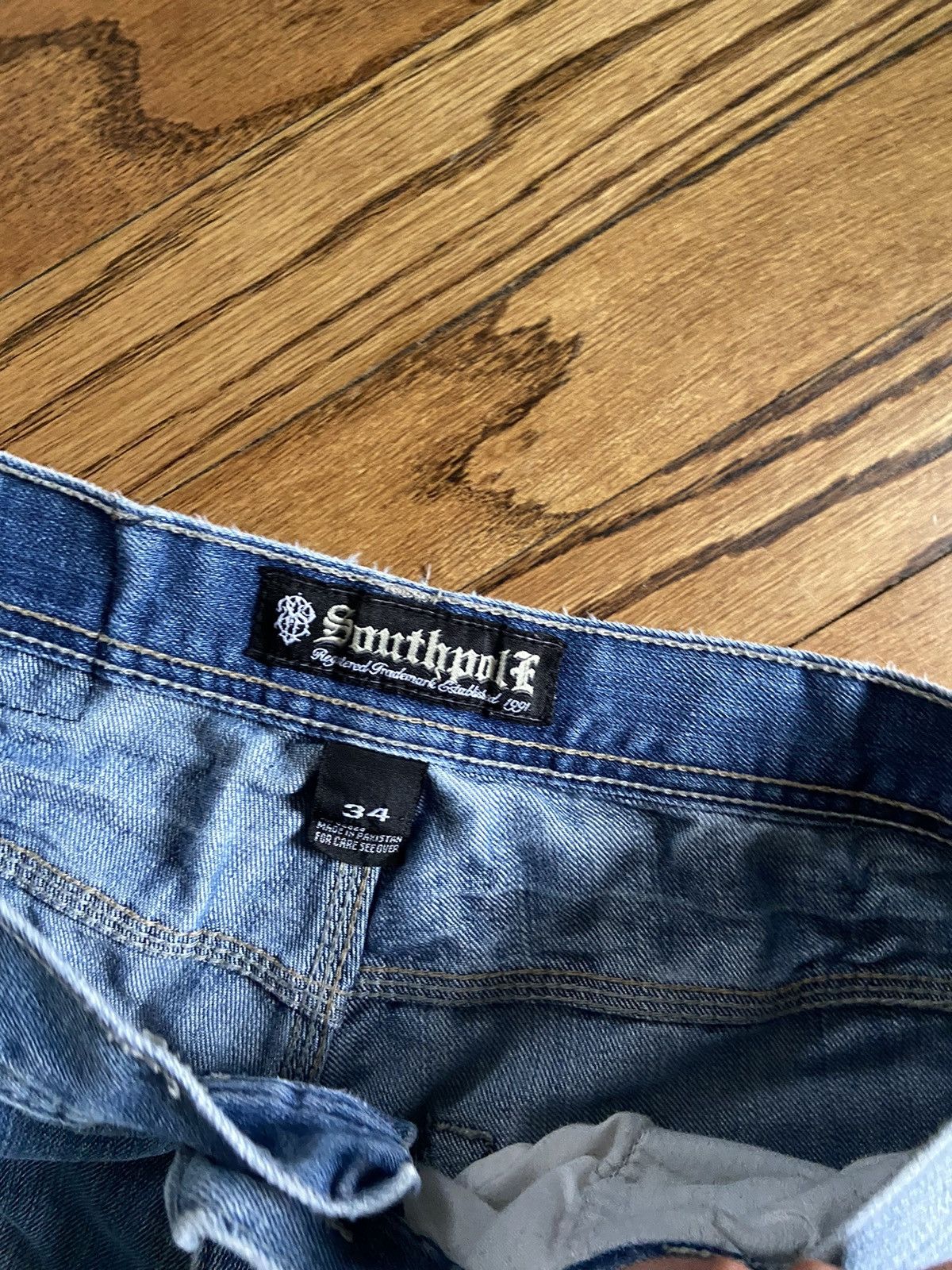 Southpole × Vintage Vintage SouthPole jeans Size US 34 / EU 50 - 3 Thumbnail