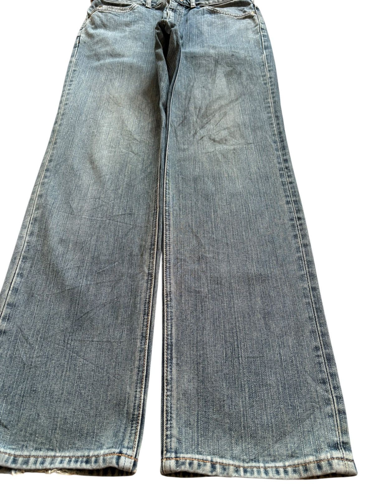 Japanese Brand × Lee Vintage Japanese Lee Mud Wash Loose Jeans Size US 32 / EU 48 - 7 Thumbnail