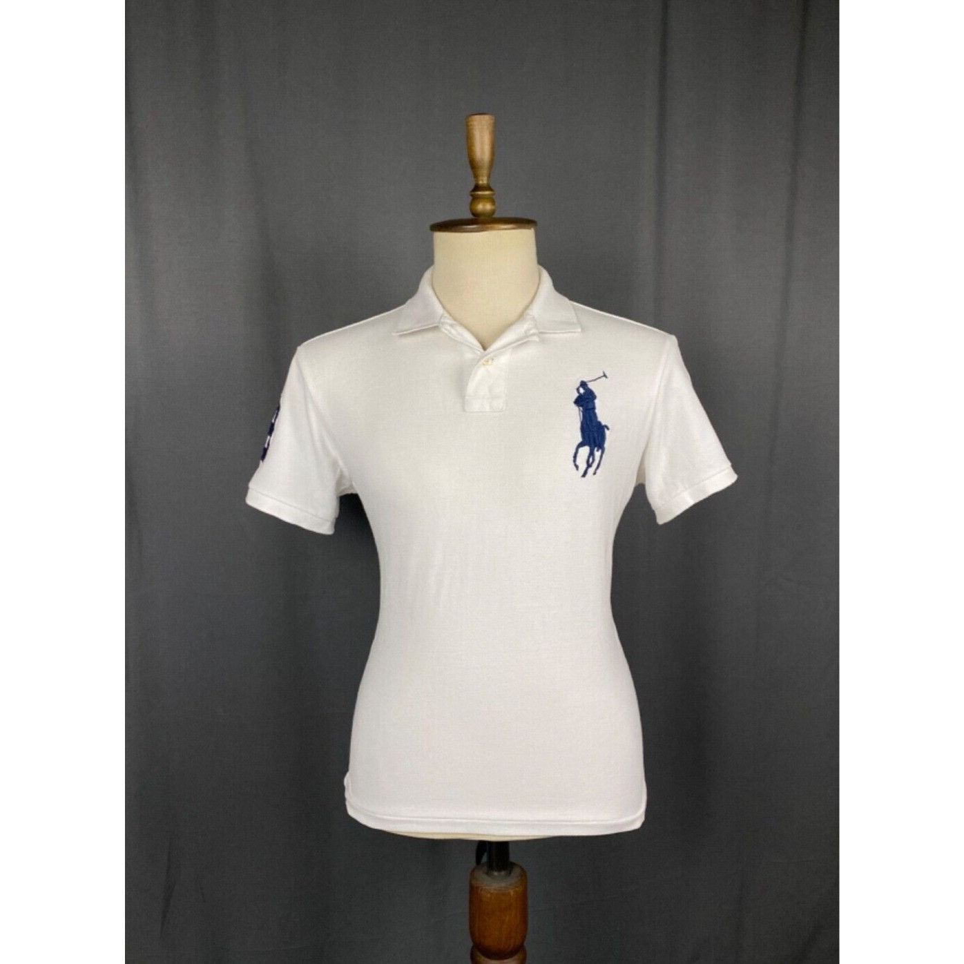 Polo Ralph Lauren Polo Ralph Lauren Big Logo Men's White Polo T-Shirt Size L Size US L / EU 52-54 / 3 - 1 Thumbnail