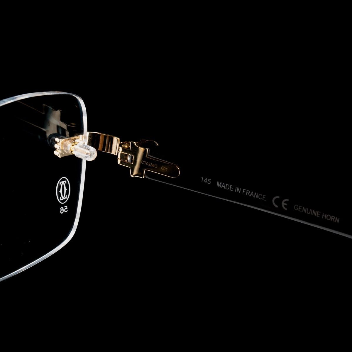 Cartier CARTIER CT0286O 001 GLASSES Size ONE SIZE - 4 Thumbnail