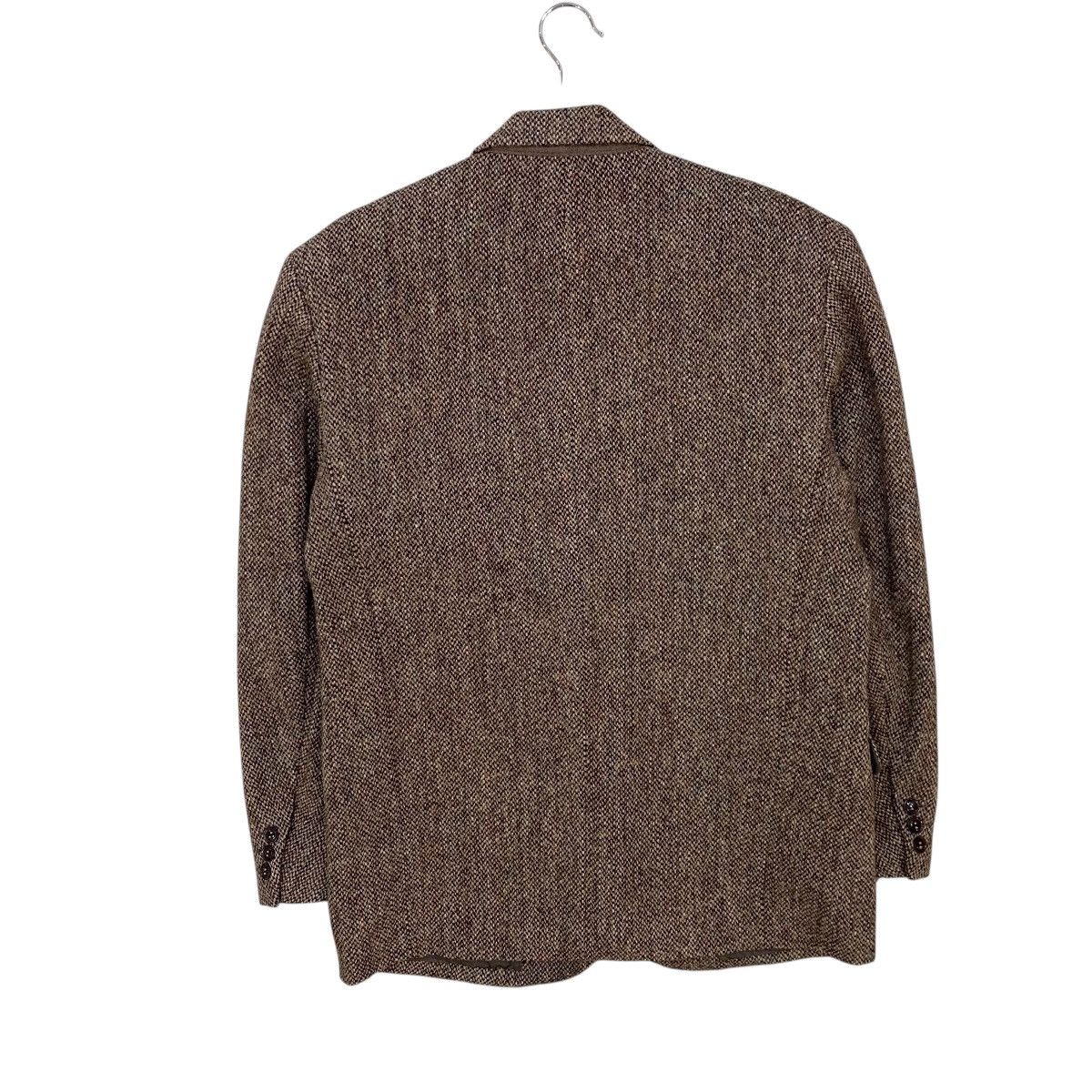 Harris Tweed 🌟HARRIS TWEED X MEN’S BIGI WOOL KNIT HERRINGBONE JACKET Size US S / EU 44-46 / 1 - 6 Thumbnail